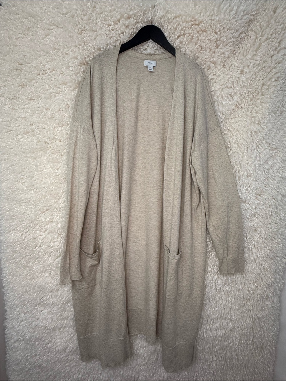 Old Navy Neutral Beige Knit Cardigan
